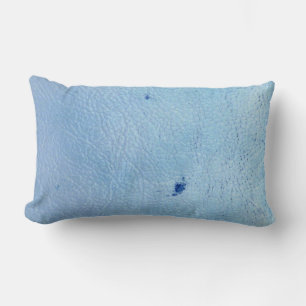 Rustikale Imitate Blauleder Lendenkissen