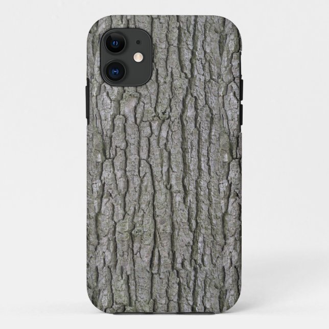 Rustikale Imitate Trockenholz Getreidebaum Barke Case-Mate iPhone Hülle (Rückseite)