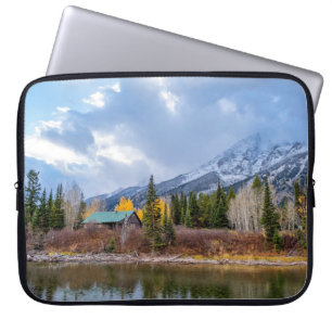 Rustikale Kabine Retreat Laptopschutzhülle
