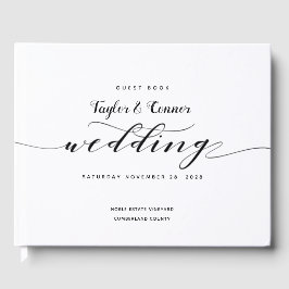 Rustikale Kalligrafie - Gästebuch