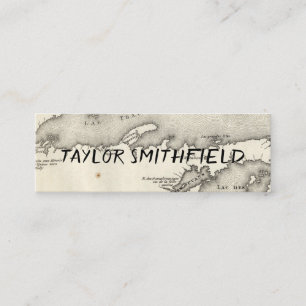 rustikale Karte