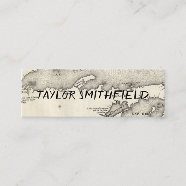 rustikale Karte (Vorderseite)