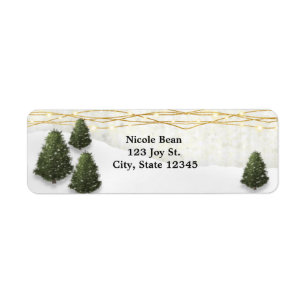 Rustikale Kiefern Winterhochzeit Dezember Geschenk