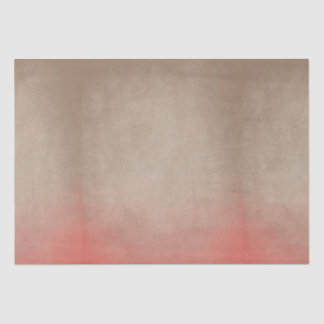 Rustikale Korallen und Beige Bohemisch Geblüht Seidenpapier