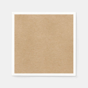 Rustikale Kraft Einfache Boho-Optik Serviette