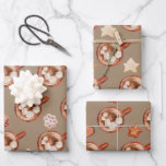 Rustikale Kraft heiße Kakao und Kekse Geschenkpapier Set<br><div class="desc">Kraft Papier Stil Weihnachtsverpackung für die Ferien. Geben Sie Ihren Geschenken einen rustikalen Kraftsack,  der Winterthemen wie Waldland,  Wintertiere,  Vögel,  Fichten,  Heiligenbäume,  Beeren,  Winterwald,  Lebkuchen,  Kuchen,  getrocknete Orangenscheiben,  Gewürze und Nelken,  Kakao,  Kekse und Lattes,  alle in schönen Aquarellfarben gemalt,  enthält.</div>