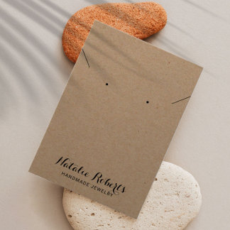 Rustikale Kraft-Schmuck-Erreger