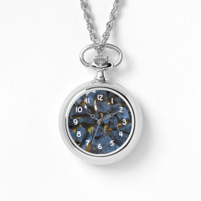 Rustikale kroatische Stone Wall Fotografie Armbanduhr (Vorderseite)