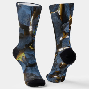 Rustikale kroatische Stone Wall Fotografie Socken