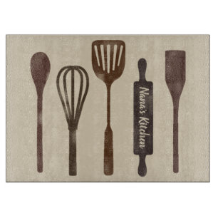 Rustikale Küchenabteilung Schneidebrett