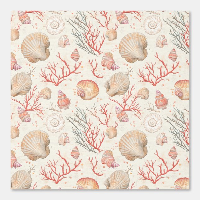 Rustikale Küste - Muscheln, Starfish, Riff (16) Tapete (Vorderseite)