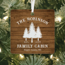 Rustikale Landfamilienhäuser Baumkronen Holzpflast