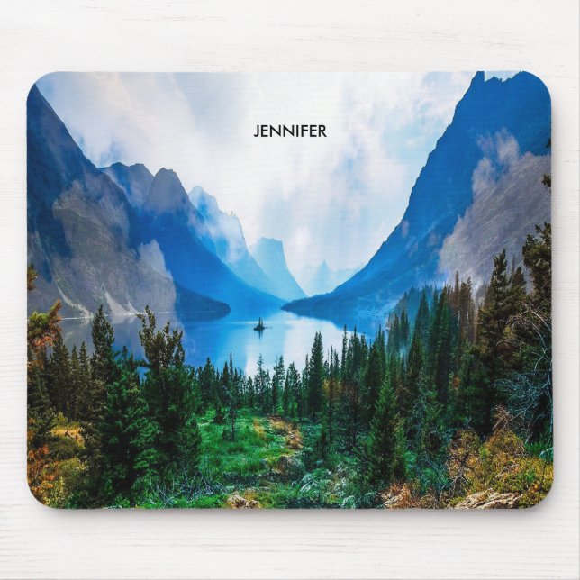 Rustikale Landgebirge Naturfotografie Mousepad (Vorne)