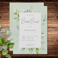 Rustikale Landschaft Bridal Brunch