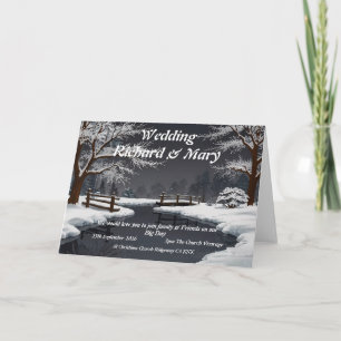 Rustikale Launen: Eine Natürliche Eleganz Hochzeit Einladung