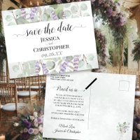 Rustikale Lavendel & Eukalyptus Wedding Speichern 