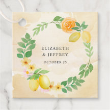 Rustikale Lemon Citrus Boho Sommerhochzeit