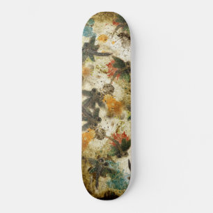 Rustikale Libellen-Flug Skateboard