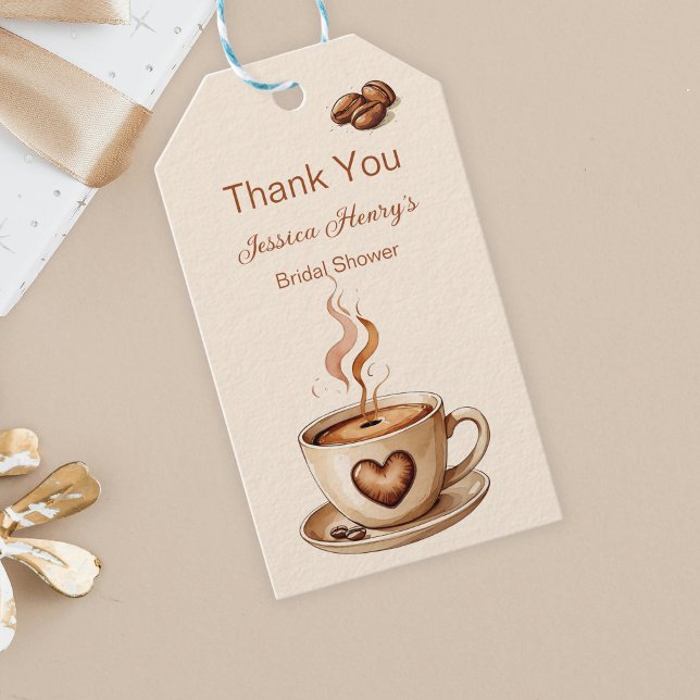 Rustikale Liebe bricht Dankeschön Brautparty Geschenkanhänger (Von Creator hochgeladen)