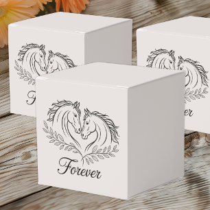 Rustikale Liebe Western Hochzeit Geschenkschachtel