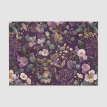 Rustikale lila botanische kühne vintage Boho-Blume