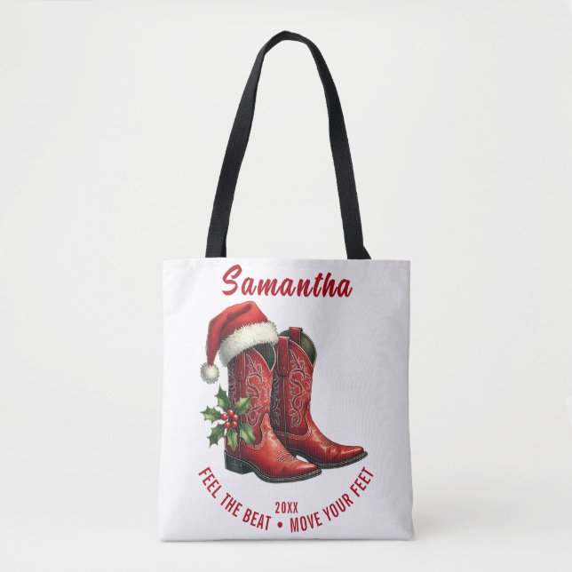 Rustikale Line Dance Cowboy-Stiefel (Vorderseite)