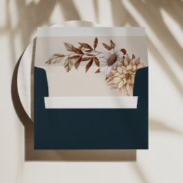 Rustikale Marine- und Terracotta-Blume Hochzeiten