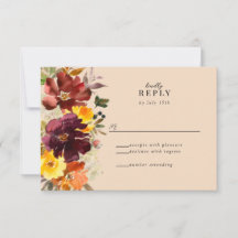 Rustikale Marsala Burnt Orange Fall Wreath RSVP Ka
