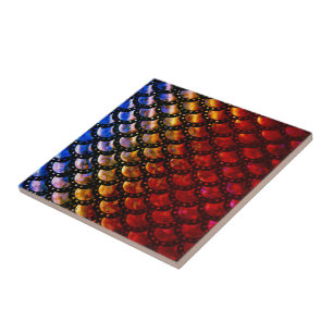 Rustikale Meerjungenskala Fliese