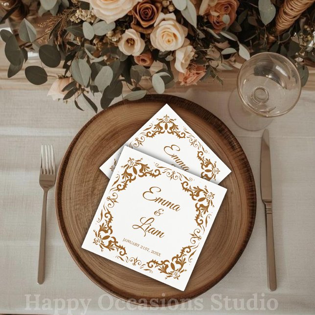 Rustikale mexikanische Hochzeitstücher Serviette (Von Creator hochgeladen)