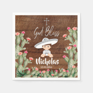 Rustikale mexikanische silberne Charro Serviette