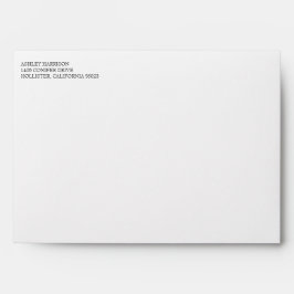 Rustikale Minimalistische Aquarellkiefern passen