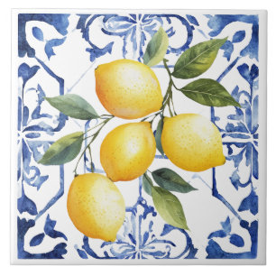 Rustikale Mittelmeer-Toskana-Limonie Fliese