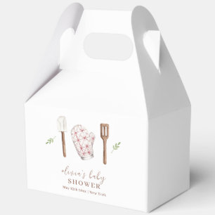 Rustikale moderne Koch Küche Stuff Babydusche Geschenkschachtel