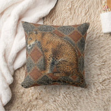 Rustikale moderne Vintage Leopard Wildafrikaner