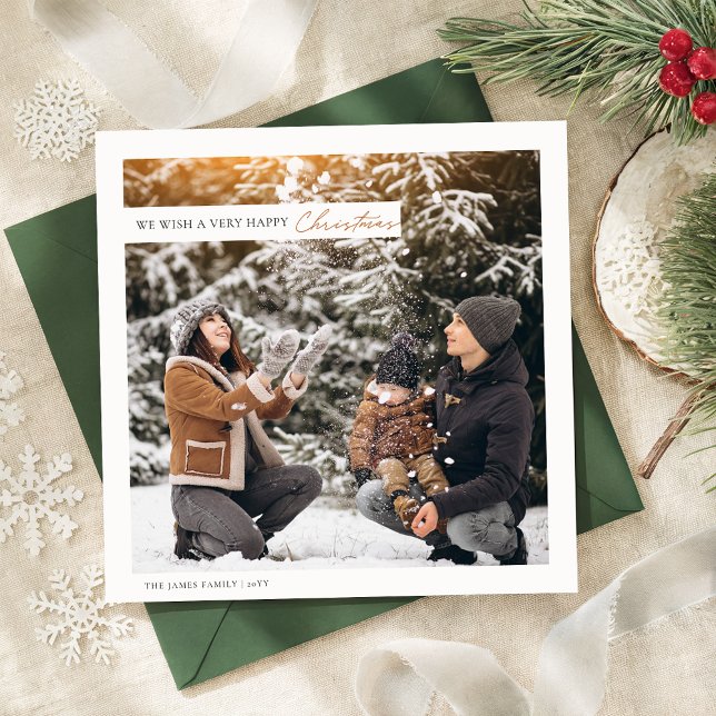 Rustikale Moderne Weihnachten Zwei Fotos Platz (Von Creator hochgeladen)