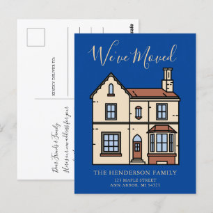 Rustikale Moderne wir haben die Ankündigung der Be Postkarte