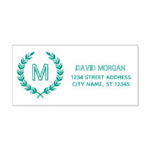 Rustikale Monogram-Familienname - Benutzerdefinier