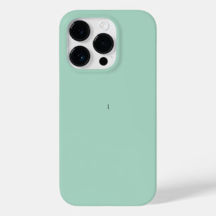 Rustikale Monogramm Blau Aquamarin Case-Mate iPhone 14 Pro Hülle