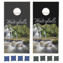 Rustikale Naturlandschaft Wasserfall