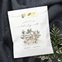 Rustikale Nautical Anchor Wheel Leafy Floral Weddi