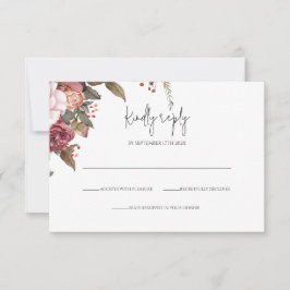 Rustikale neutrale Boho Floral-UAWG Einladung