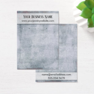 Rustikale Neutrale-Karten mit Holder-Display-Karte