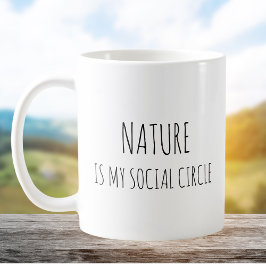 Rustikale Niedliche Natur - Witze Funny Zitat Kaffeetasse