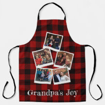 Rustikale Opa's Joy 5 Foto Collage Buffalo Kariert