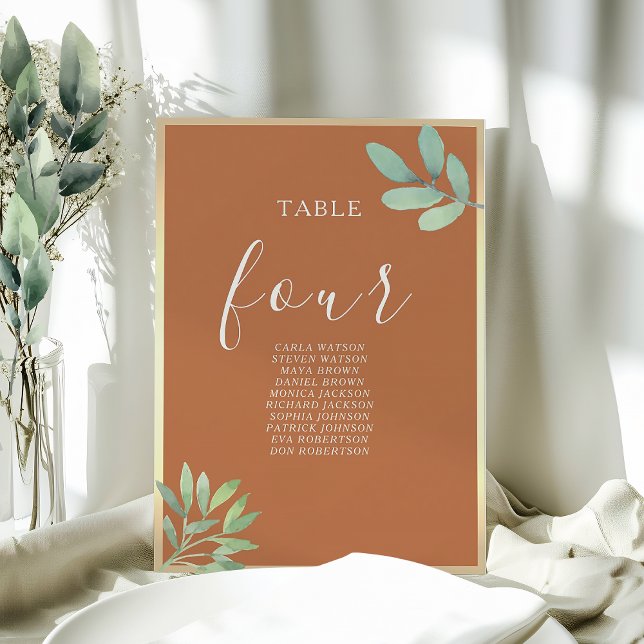 Rustikale Orange Hochzeitstabelle (Von Creator hochgeladen)