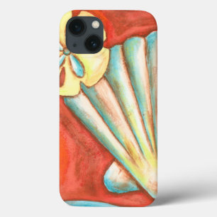 Rustikale Orange Seashells Case-Mate iPhone Hülle