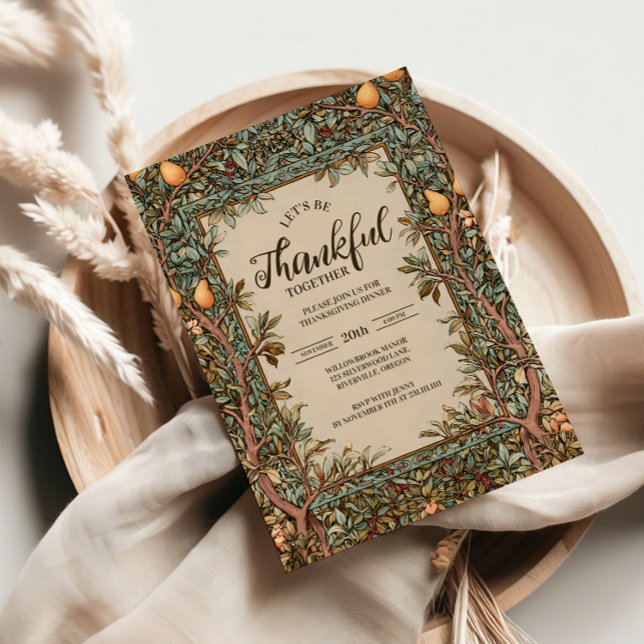 Rustikale Orchard Erntedank Feier Einladung (Von Creator hochgeladen)