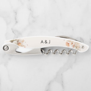 Rustikale Pampasgras-Hochzeit Kellnermesser