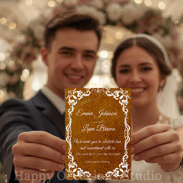 Rustikale Papel-Picado-Mexikanische Hochzeitseinla Einladung